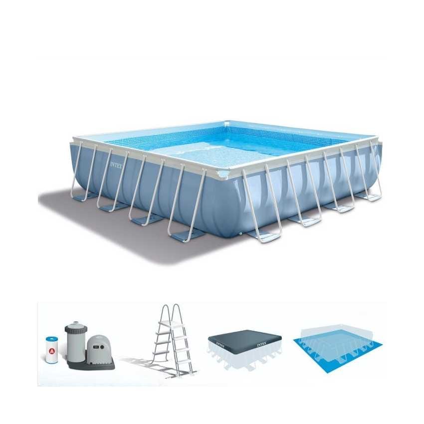 Intex Above Ground Pool Square 488x488 cm